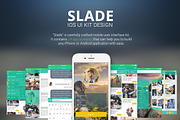 SLADE IOS UI KIT DESIGN, an UI Kit Template by Sladedesign (Thumbnail 1 of 3)