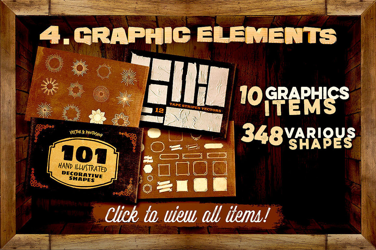 Retro & Vintage Startup Toolkit, a Graphic by Cruzine (Photo 4 of 5)