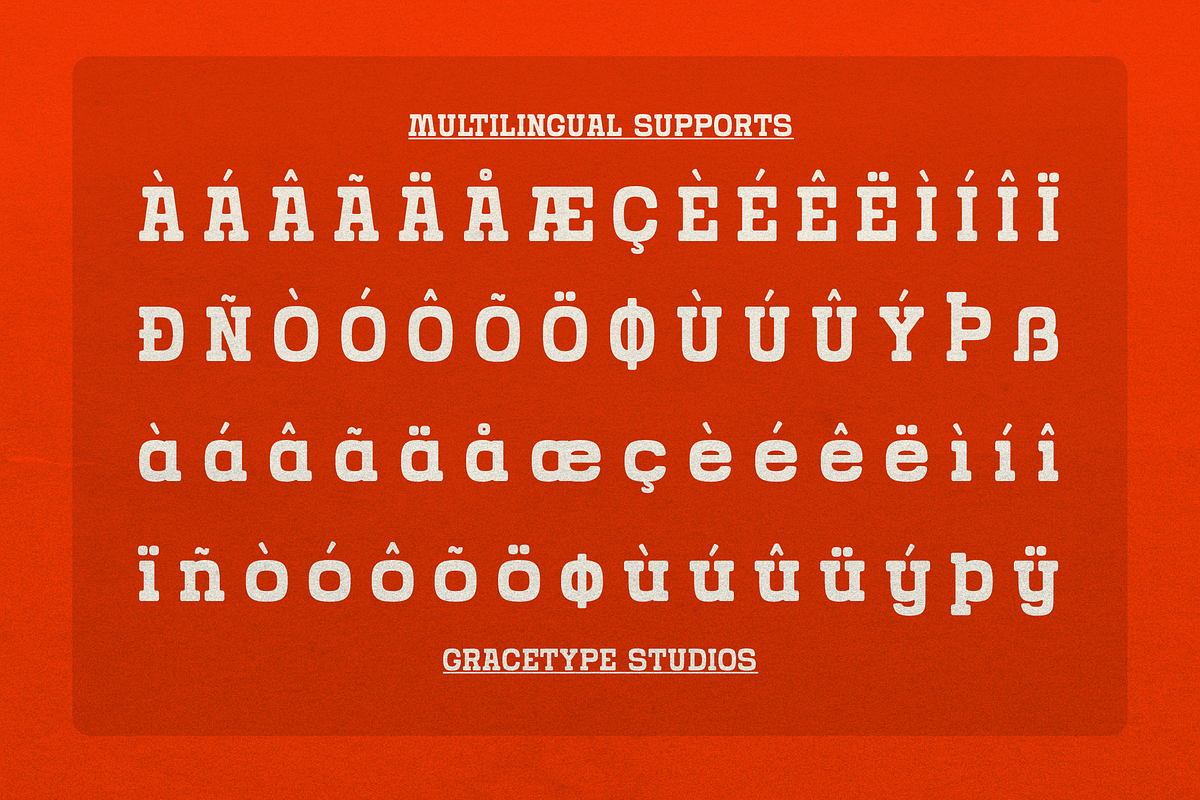 Grado Block | Rounded Slab Serif, a Script Font by gracetype_studio (Photo 12 of 12)