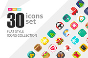Flat Vector Icons Collection, an Icon by vladwel (Thumbnail 1 of 5)