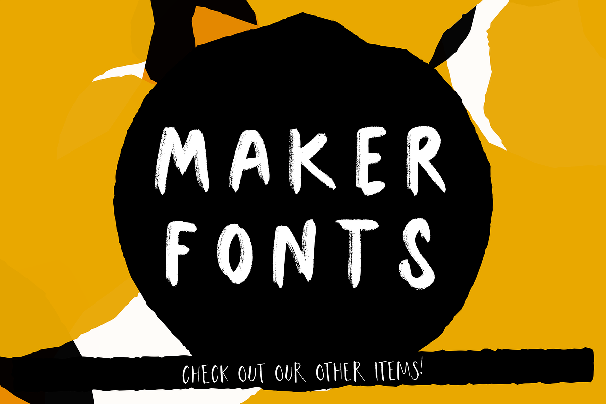 Wild Ones Handmade Font, a Handwritten Font by Maker Fonts (Photo 13 of 13)