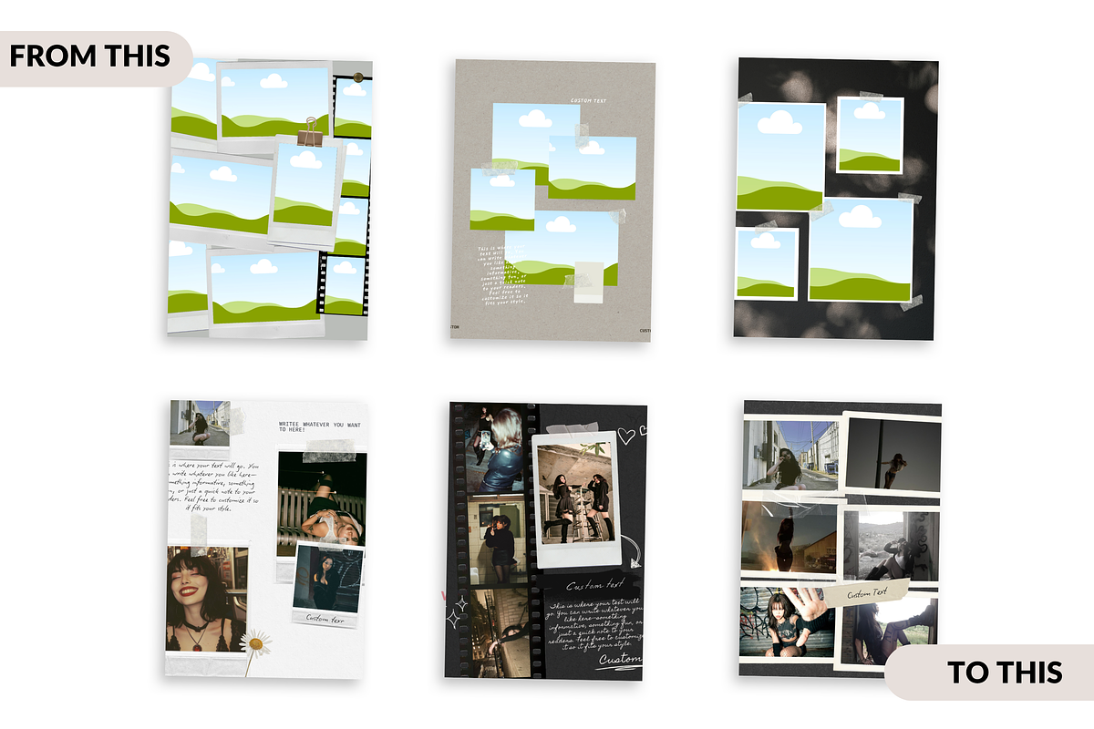 30 Instagram Post Canva Templates, a Social Media Template by Wicked Creative (Photo 2 of 19)