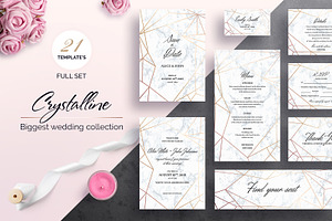 Crystalline Wedding Collection