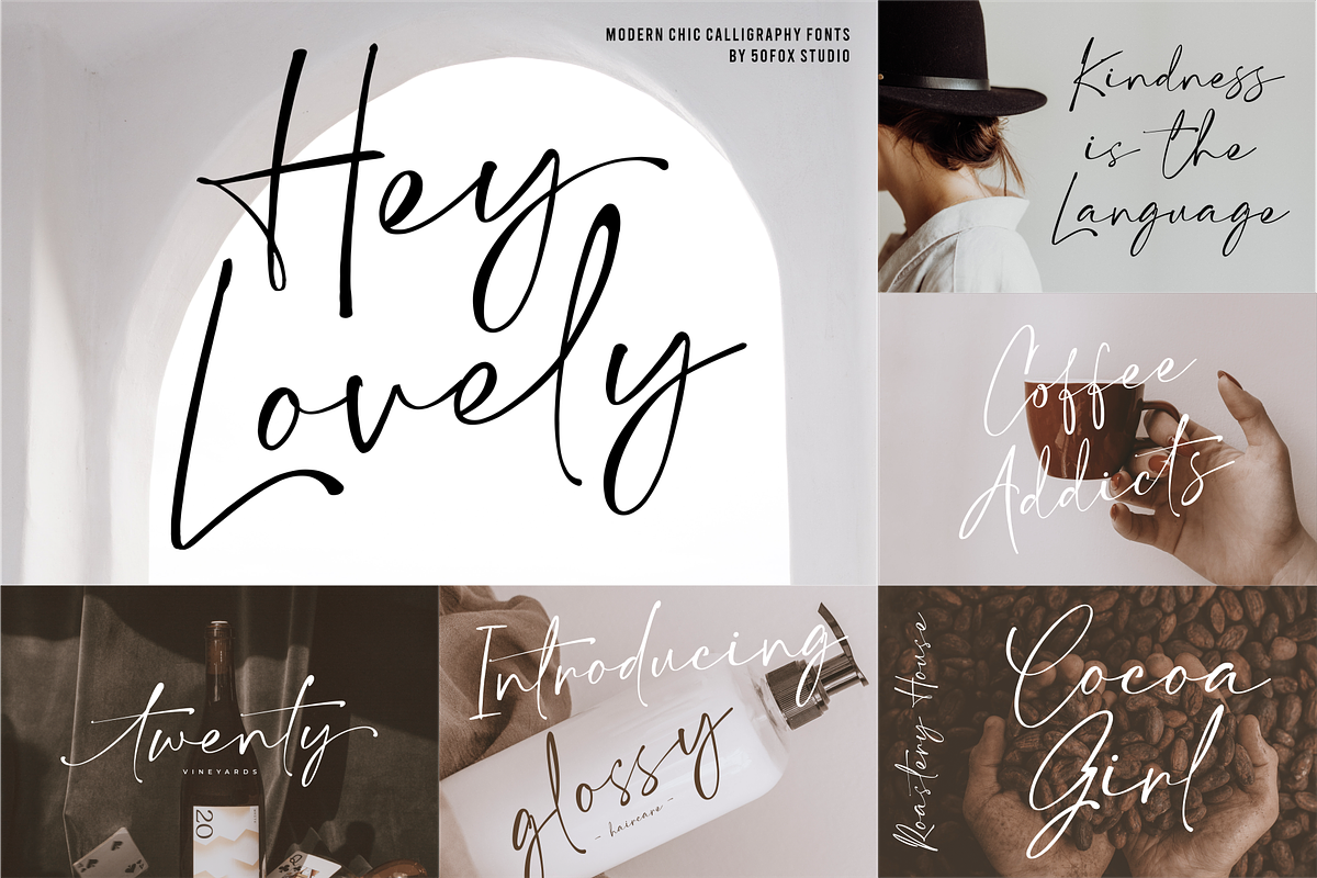 Romantic & Beauty Signature Bundle, a Script Font by 50Fox (Photo 15 of 25)