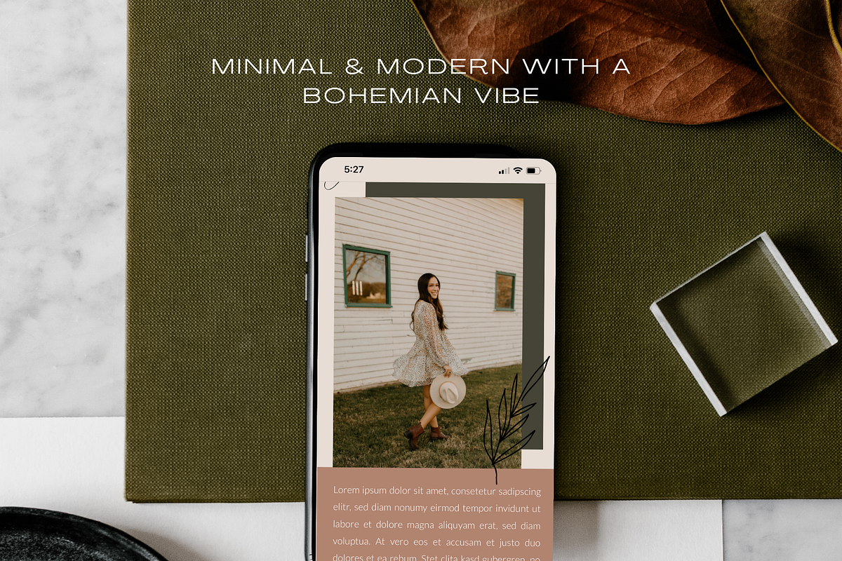 Carla Boho Showit Website Template, a Templates & Theme by Studio Zash (Photo 11 of 11)