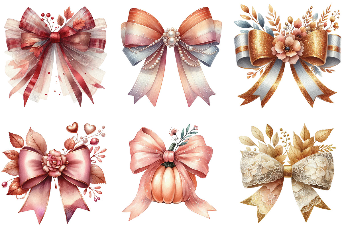 Autumn Collection Clipart, an Illustration by DreamArtGraphic (Photo 3 of 5)