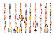 Stylish Characters illustrations, an Illustration by Vector Portal (Thumbnail 3 of 6)