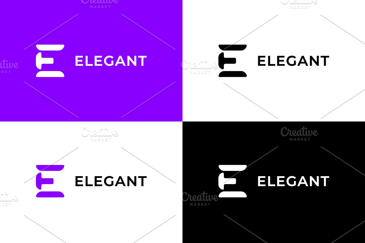 Modern E Letter Logo Design, a Branding & Logo Template by Orin Creative (Photo 3 of 6)