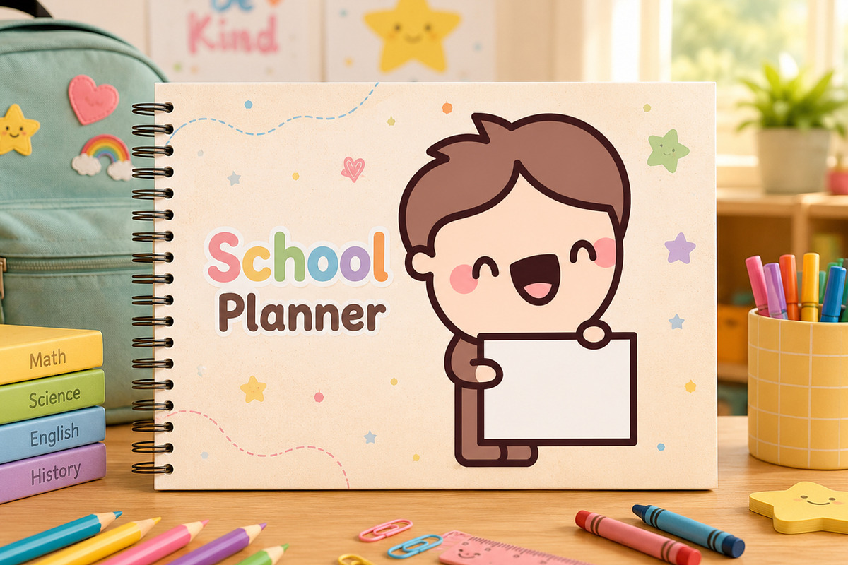 Cute Boys Signs, a Person Illustration by Palau (Photo 6 of 10)