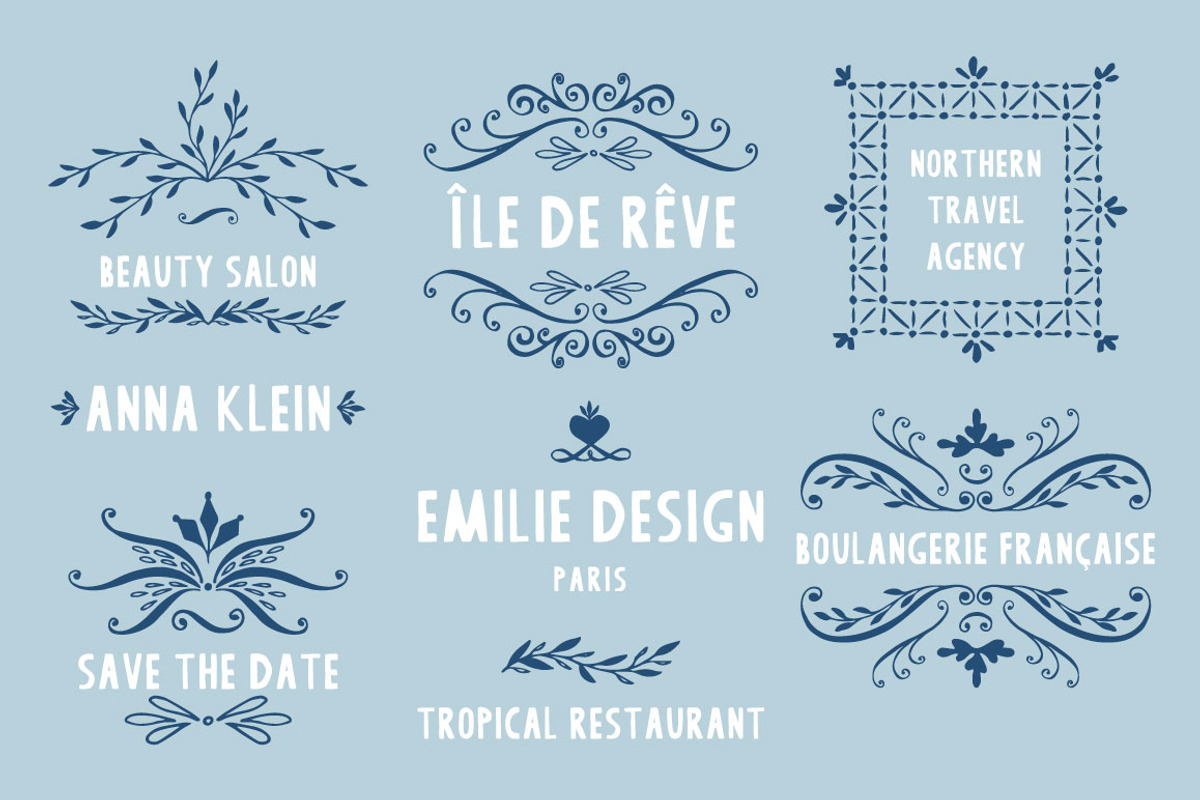 Ladoga Font preview 2