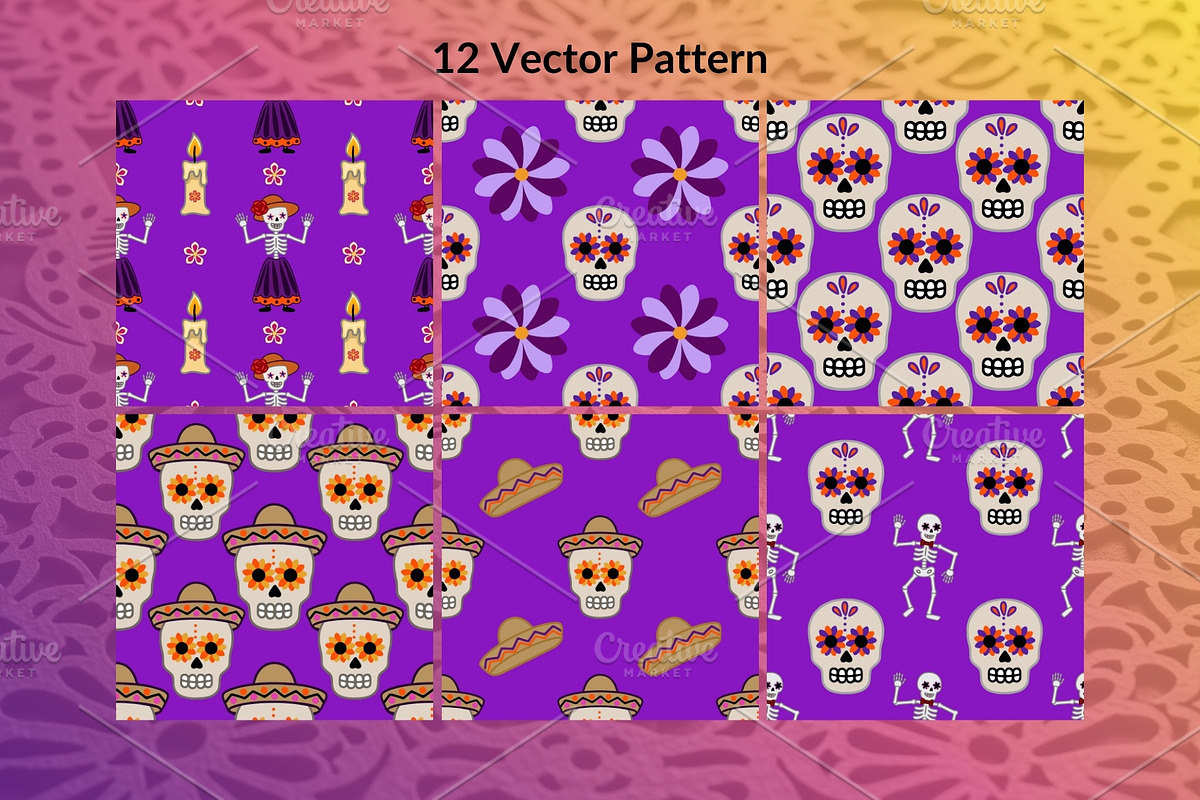 Día de los Muertos: A Festive Design, a Seasonal Illustration by Elatedowl (Photo 2 of 15)