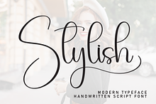 Stylish | Script Font