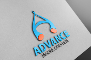 A Letter Logo
