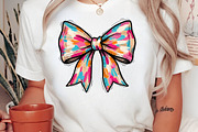 Colorful Decorative Bow PNG, an Illustration by Libby Wishes (Thumbnail 8 of 8)