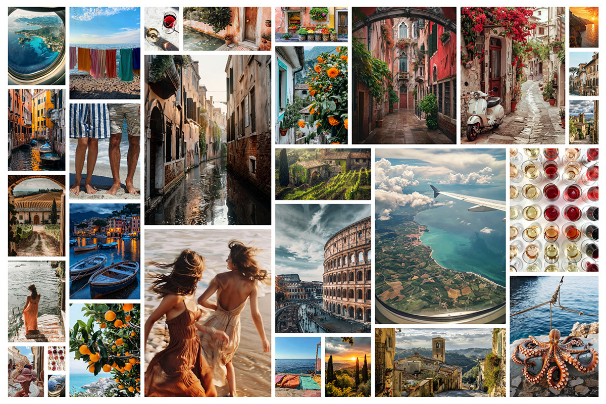 180 images of Italy, a Holiday Photo by Handmadefont (Photo 2 of 20)