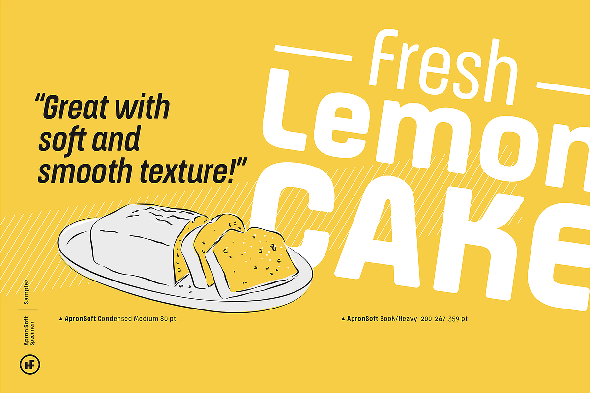 Apron Soft Condensed, a Sans Serif Font by Hurufatfont (Photo 7 of 12)