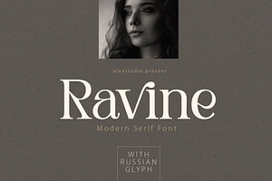 Ravine - modern serif, a Serif Font by Olexstudio