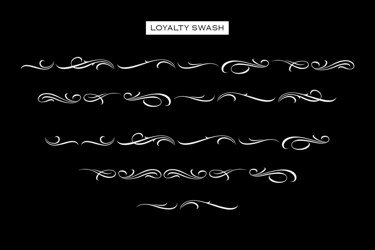 Loyalty - Bold Street Tattoo Script, a Script Font by Muntab_Art (Photo 5 of 8)