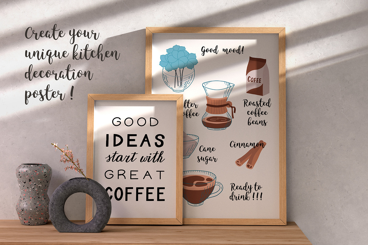 Coffee Shop Collection, an Illustration by Iryna Mel (Photo 4 of 11)