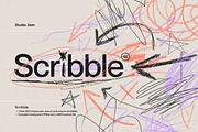Scribble - 500+ lines, shapes + more, a Texture Graphic by Studio 2am (Thumbnail 1 of 11)