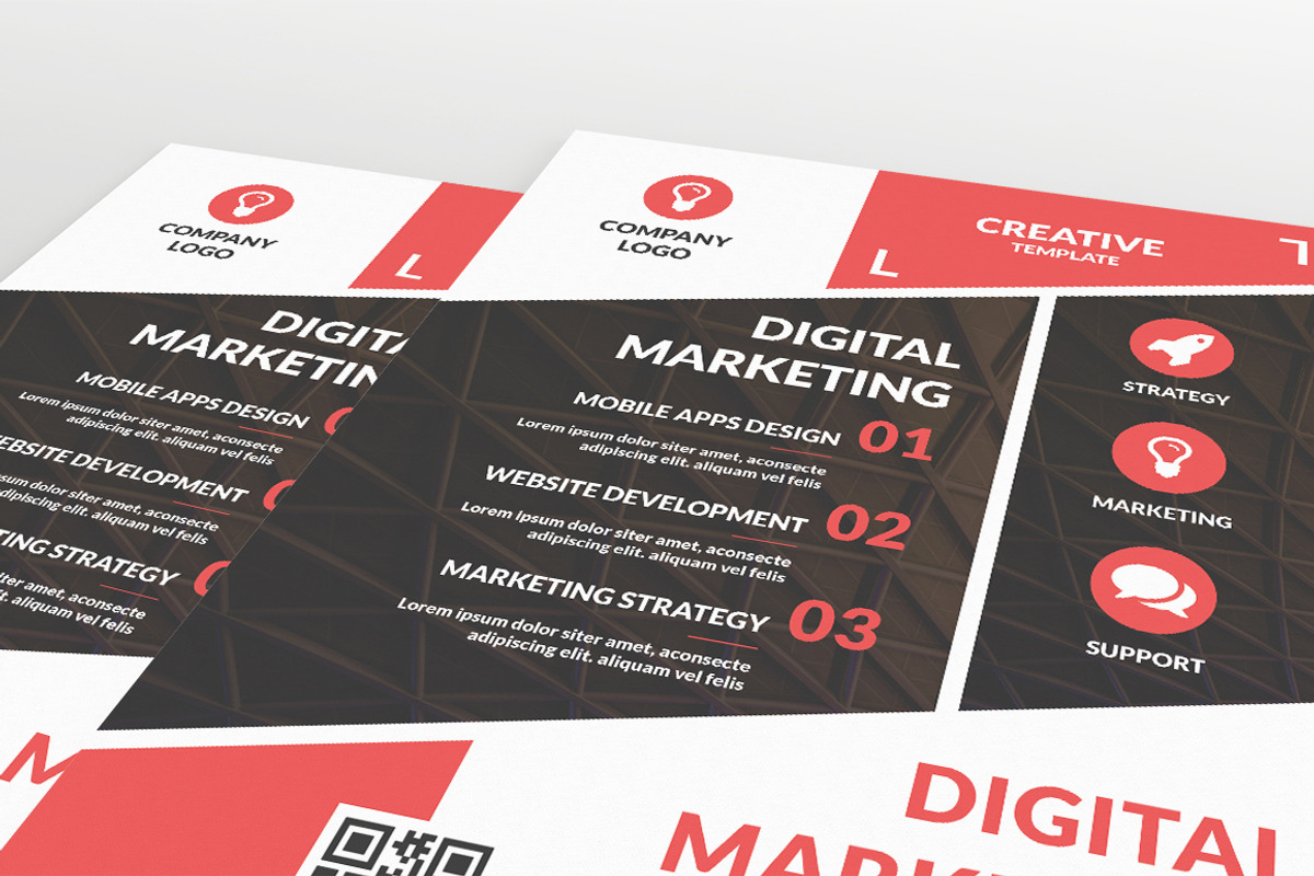 Creative Corporate Flyer V82, a Flyer Template by KHIDD (Photo 2 of 2)