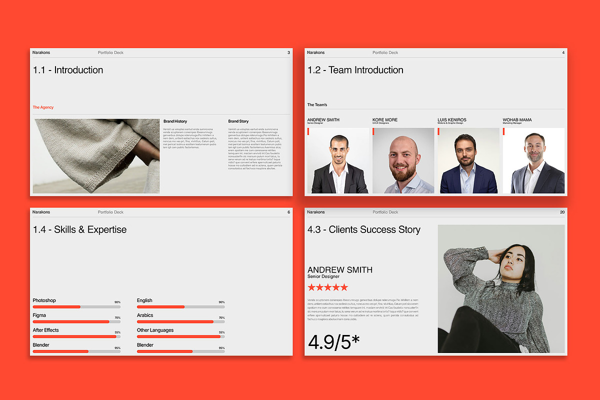 Narakons - Agency Portfolio Template, a Presentation Template by Templeste (Photo 7 of 8)
