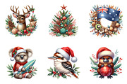 Australia Christmas Clipart Bundle, an Illustration by SinaCreation (Thumbnail 3 of 7)