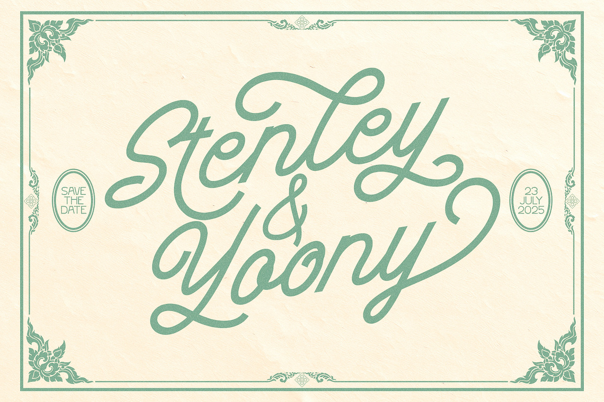 Ocean Charm, a Sans Serif Font by Nathatype (Photo 11 of 12)