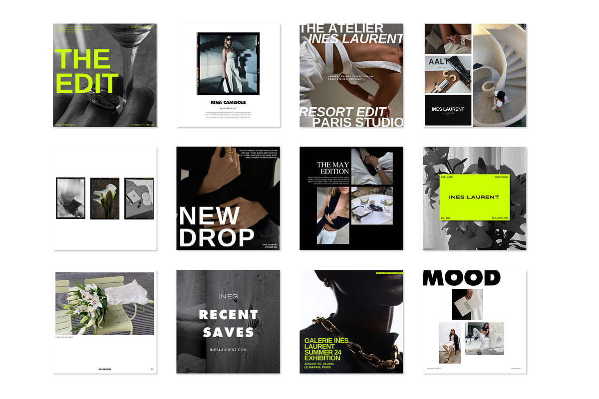 INES IV: COMPLETE INSTAGRAM SUITE, a Social Media Template by Alice Revel Co (Photo 11 of 14)