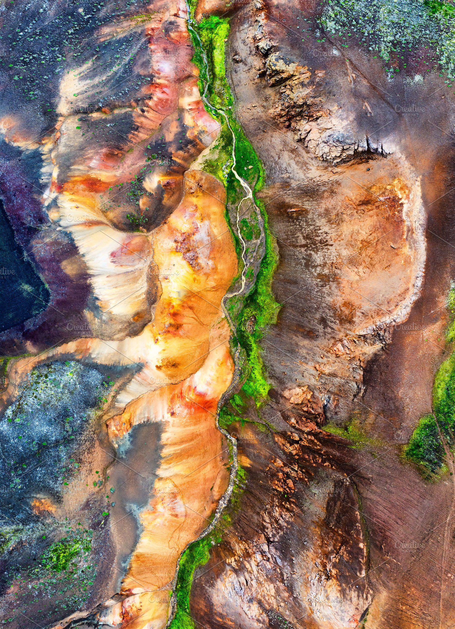 Aerial view on Iceland, a Nature Photo by Landscape and travel