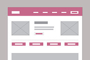 Wireframe for Real Estate Website, a Wireframe Template by MightyDesign (Thumbnail 2 of 9)
