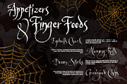 Gothic Saturday - Creepy Script Font, a Script Font by Sarid Ezra (Thumbnail 5 of 9)