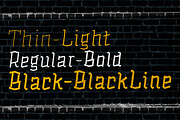 Alquitran Family -50% All Bundle, a Font by Rodrigo Typo (Thumbnail 10 of 11)