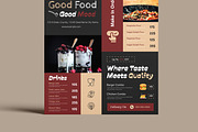 Food Menu Template Design, a Flyer Template by MightyDesign (Thumbnail 5 of 8)