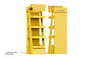 Advertising POS Display Rack Mockup, an Advertising Mockup by Ram Studio LLC (Thumbnail 6 of 10)