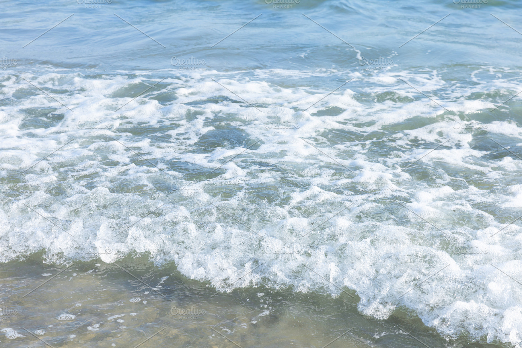 wave on beach, a Nature Photo by Smith Chetanachan