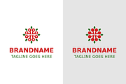 Cherry Group Modern Simple Logo Set, a Branding & Logo Template by Pray Art Design Studio (Thumbnail 1 of 2)
