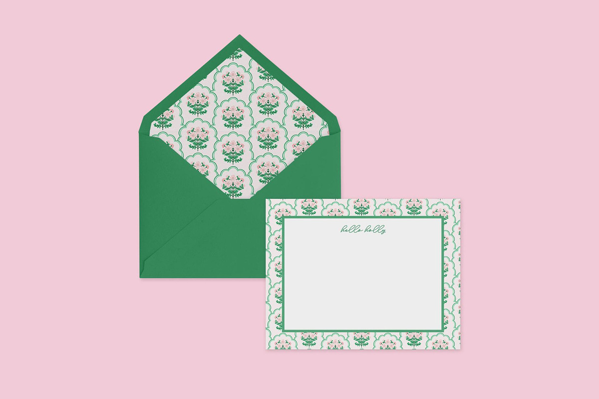 Pink Floral Grand Millennial Pattern, a Pattern Graphic by Hello Holly Studio (Photo 8 of 10)