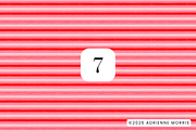 8 Cute Christmas Seamless Patterns, a Pattern Graphic by Adrienne Morris (Thumbnail 8 of 9)