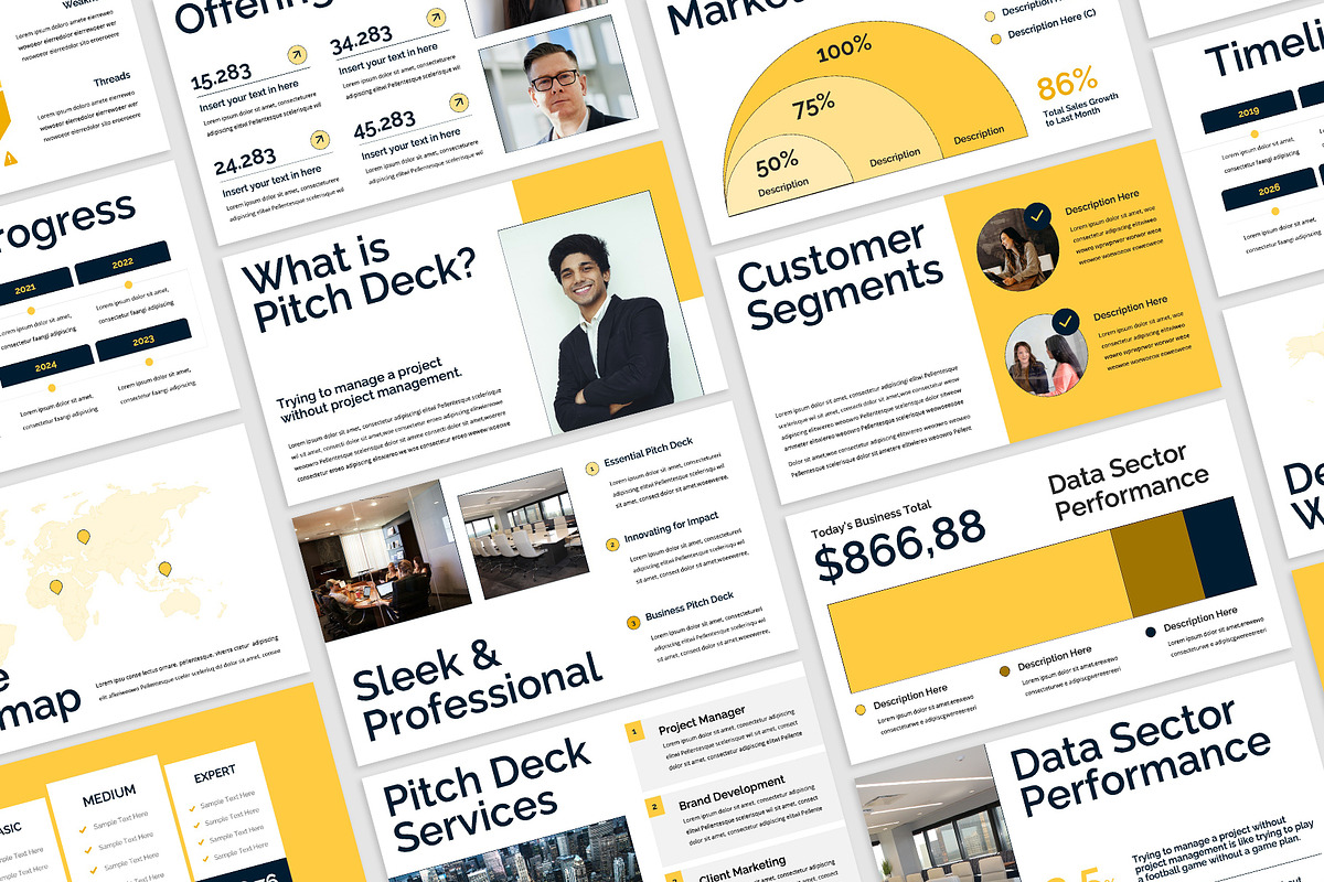 Pitch Deck Powerpoint, a Presentation Template by rgbryand (Photo 6 of 7)
