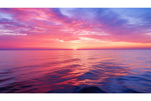 sky pretty in pink ai generated, a Nature Photo by pikepicture