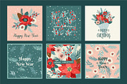 Merry Christmas Cards, a Decorative Illustration by Nadia Grapes (Thumbnail 4 of 8)