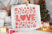 Valentines Love Floral PNG, an Illustration by CraftArtStudio (Thumbnail 3 of 4)