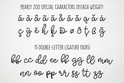 Bobbles: Script Font in 3 Weights, a Script Font by Missy Meyer (Thumbnail 3 of 9)