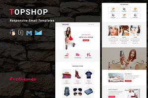 TOPSHOP - Responsive Email Template