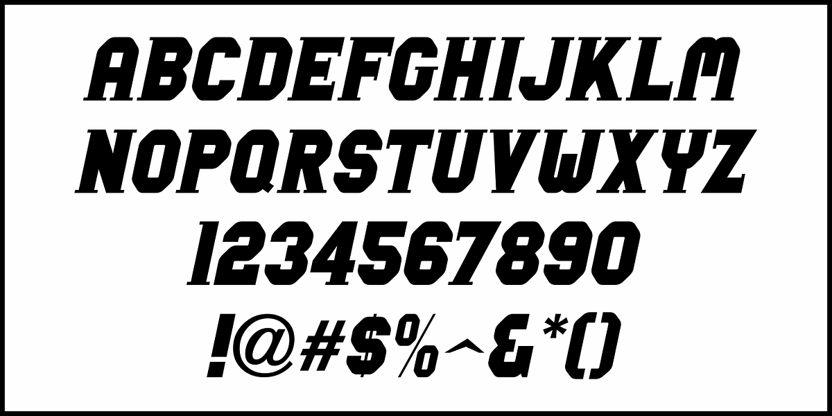 Dining Car JNL, a Slab Serif Font by Jeff Levine Fonts (Photo 5 of 5)
