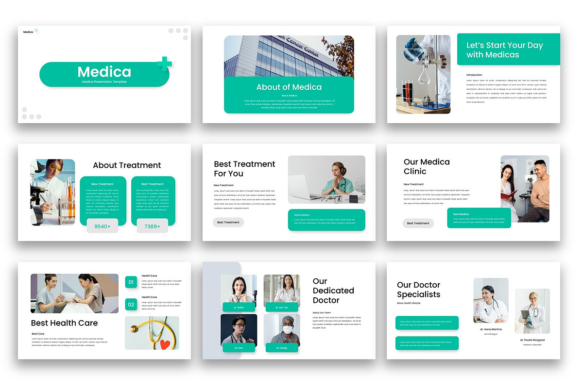 Medica – Medical PowerPoint Template, a Presentation Template by ...