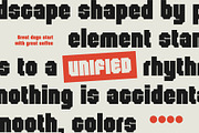 CS Caspian – Industrial Font, a Sans Serif Font by Craft Supply Co. (Thumbnail 2 of 8)