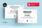 Certificate of Completion Template, a Print Template by Snapybiz (Thumbnail 7 of 20)