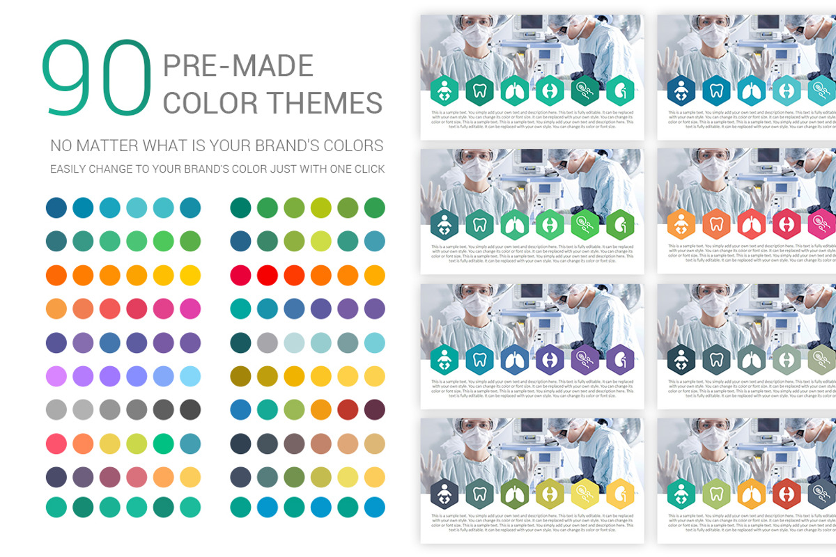 Medical PowerPoint Template, a Presentation Template by SlideSalad (Photo 3 of 9)